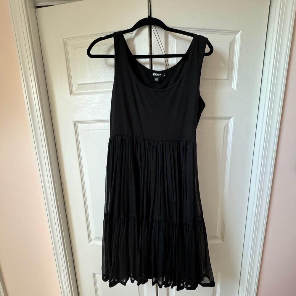 DKNY black  sleeveless dress